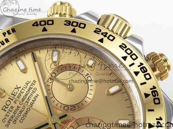 1222 Packable Daytona 116503 Clean 1:1 Best Edition YG Dial on SS YG Bracelet SA4130 V 1672